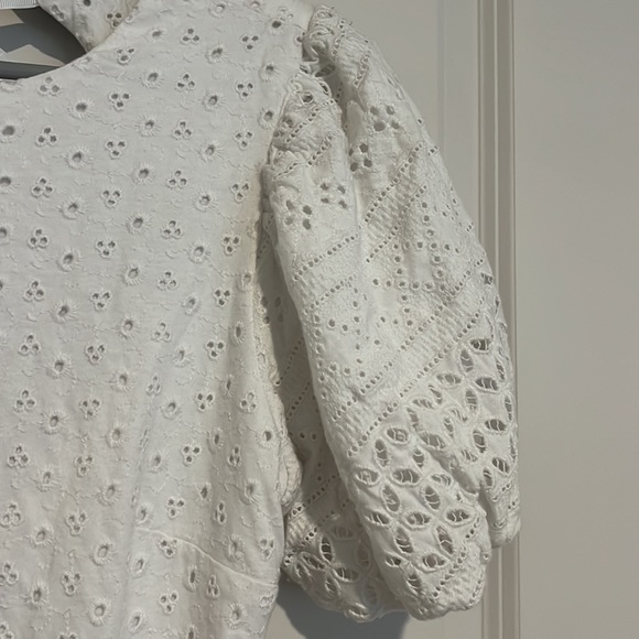 Free People White Eyelet Dress - Picture 3 of 7